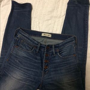 Madewell 9” High Rise Skinny Jean